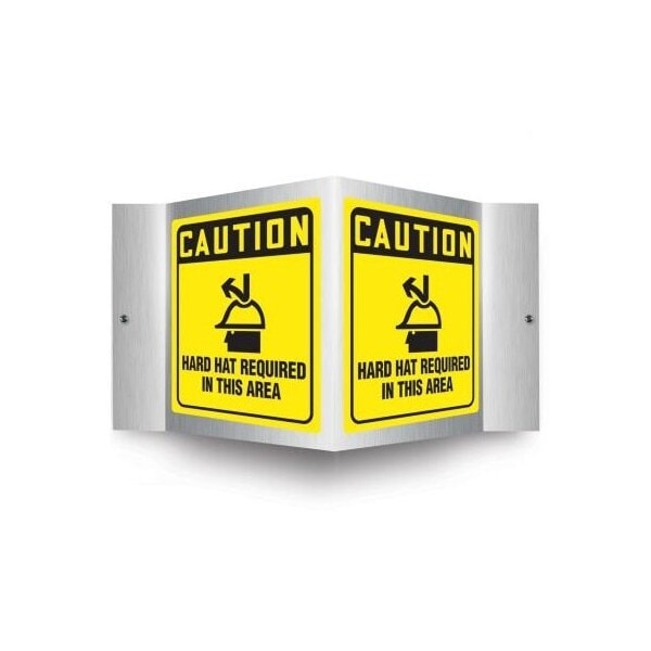 Accuform 8.5 in W x 6 in H, Aluminum PSM309 - main